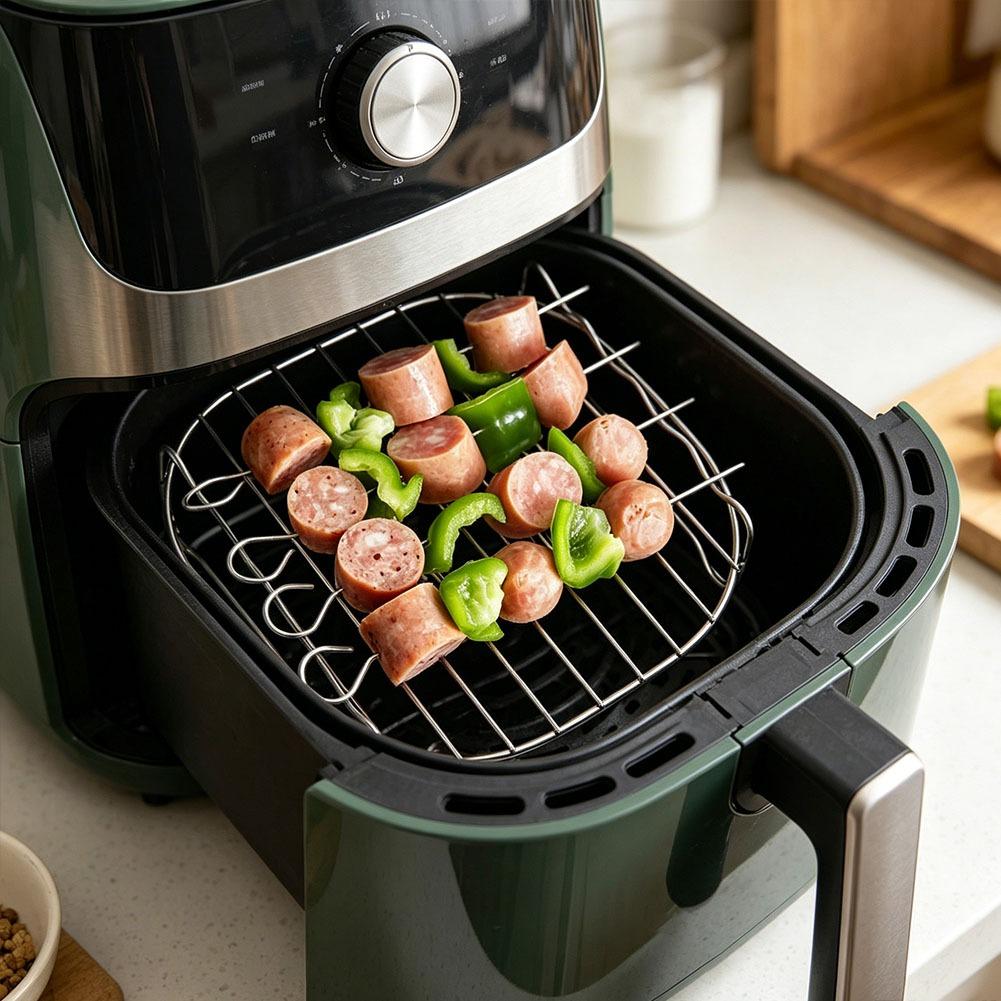 Air Fryer Square Grill Stainle - огляд і ціна Kitchen Baking Store