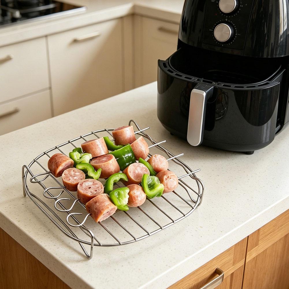 Air Fryer Square Grill Stainle - огляд і ціна Kitchen Baking Store