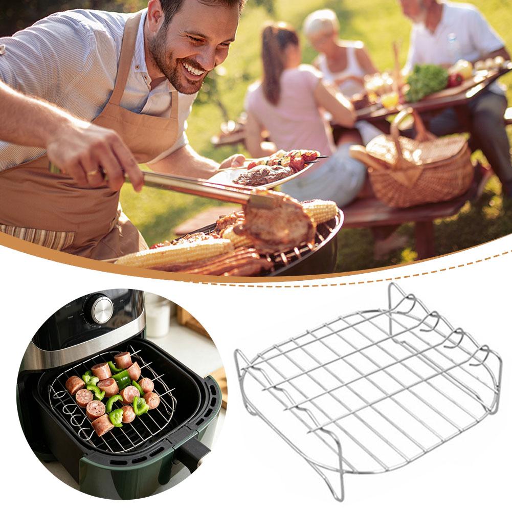 Air Fryer Square Grill Stainle - огляд і ціна Kitchen Baking Store