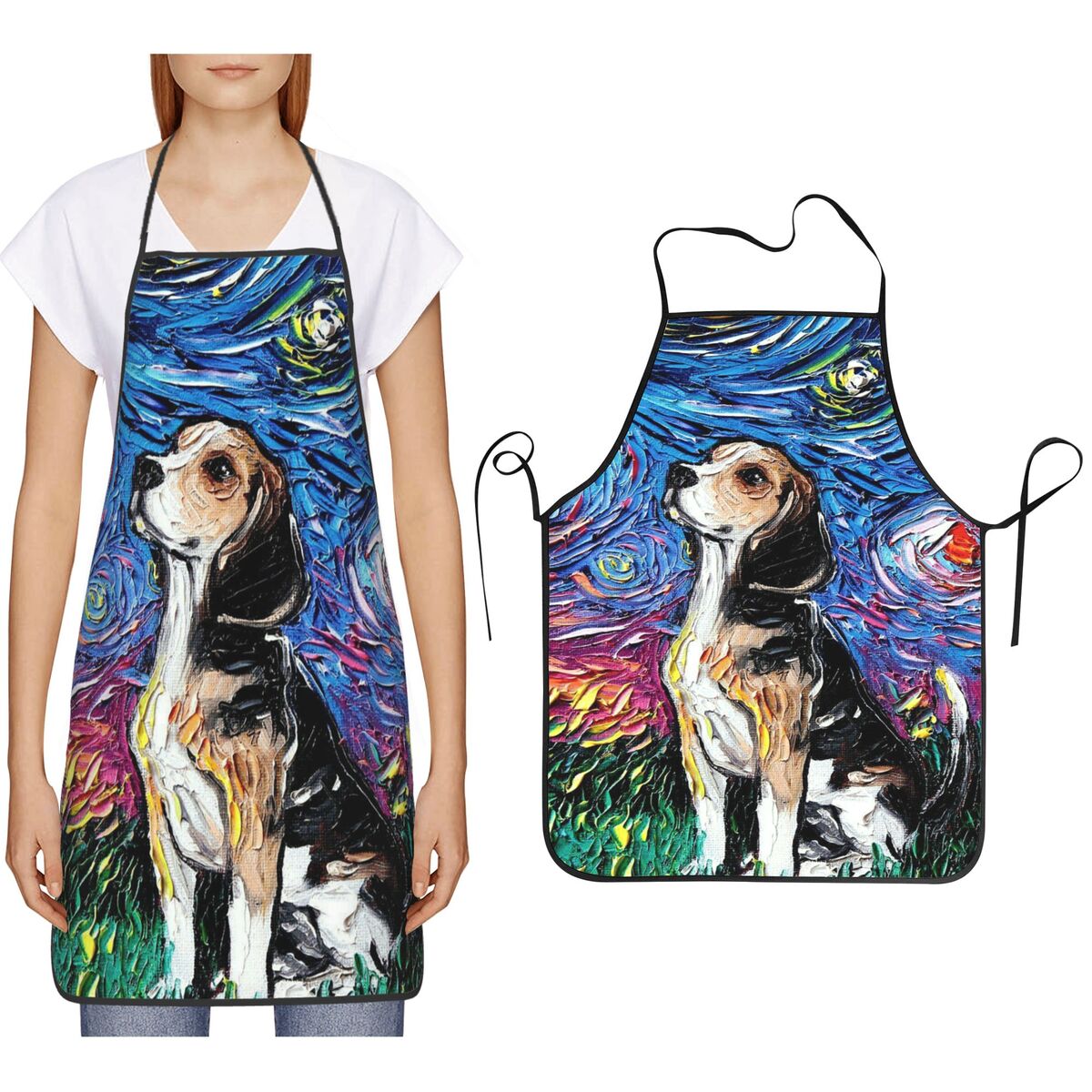 Oil Painting Style Starry Sky  - огляд і ціна Kitchen Baking Background