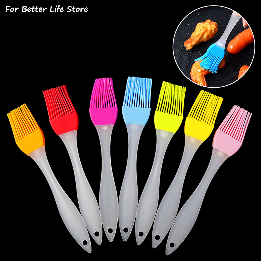 1Pcs 7 Colour Food Silicone Br - огляд і ціна Kitchen Baking Brush