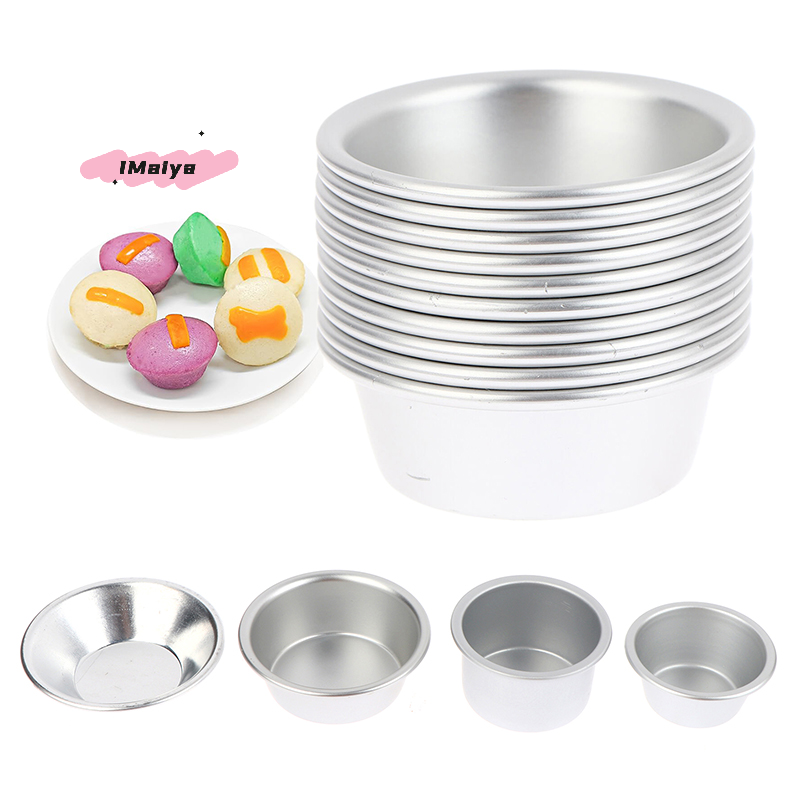 10Pcs Aluminum Alloy Puto Cake - огляд і ціна Kitchen Baking Pan Set