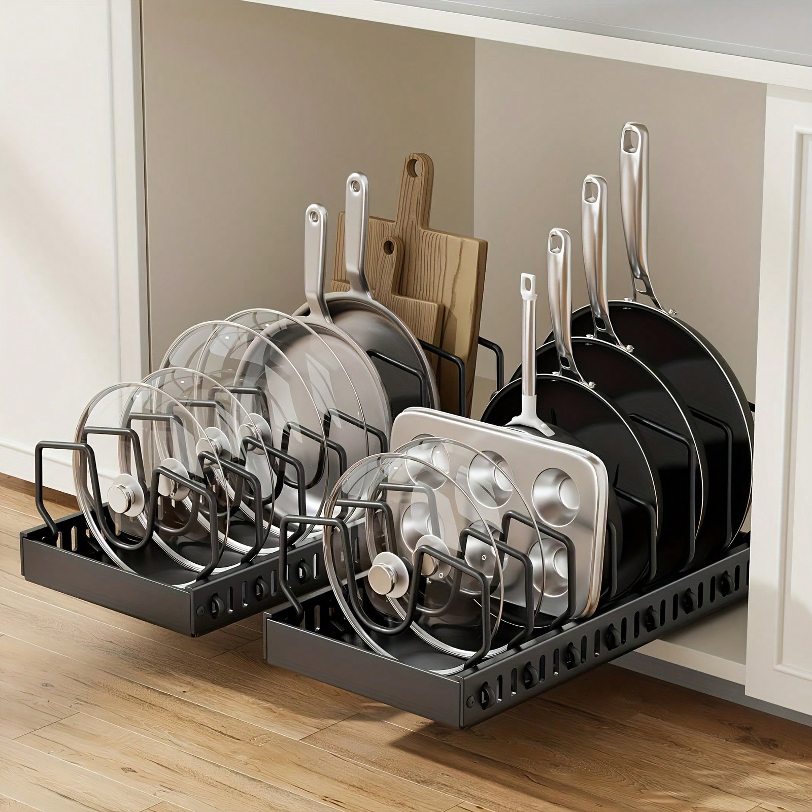 1/2pcs Cabinet Pull-Out Storag - огляд і ціна Kitchen Baking Cabinet