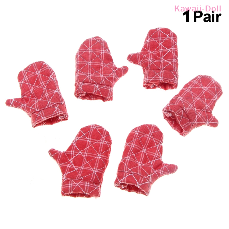 1Pair Doll Miniature Baking Gl - огляд і ціна Kitchen Baking Gloves