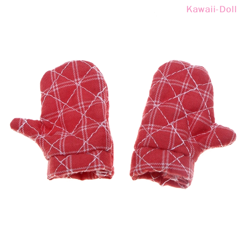 1Pair Doll Miniature Baking Gl - огляд і ціна Kitchen Baking Gloves