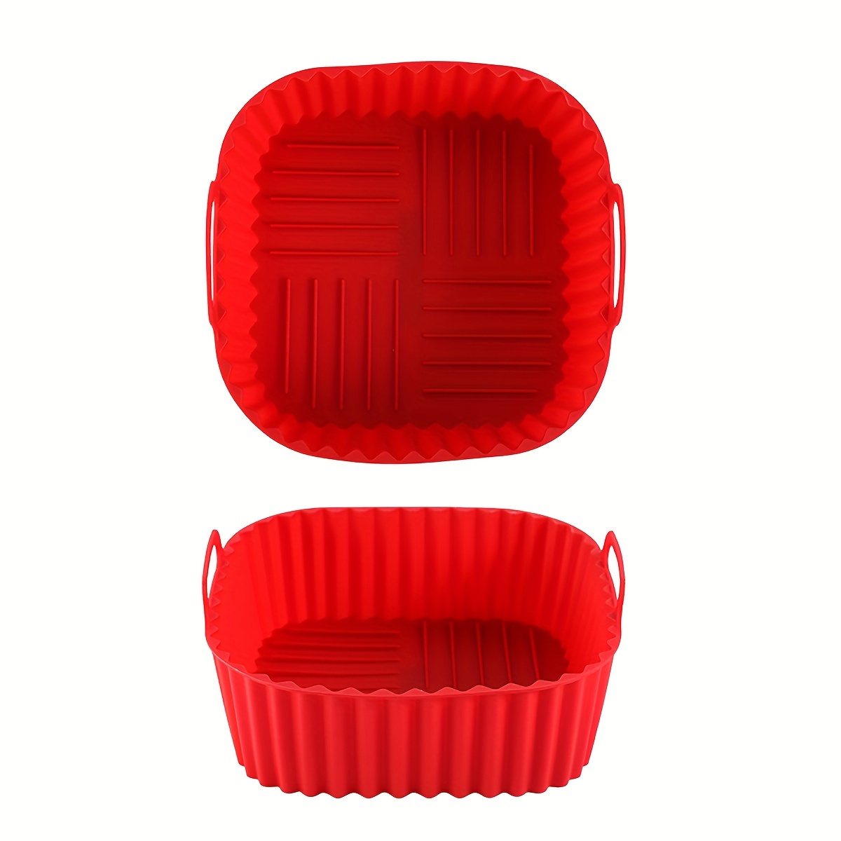 1 square silicone air fryer li - огляд і ціна Kitchen Baking Gadgets