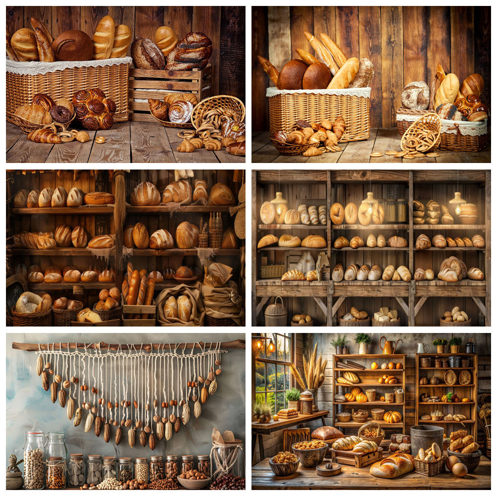 Cooking Bread Backdrop for Pho - огляд і ціна Kitchen Baking Background