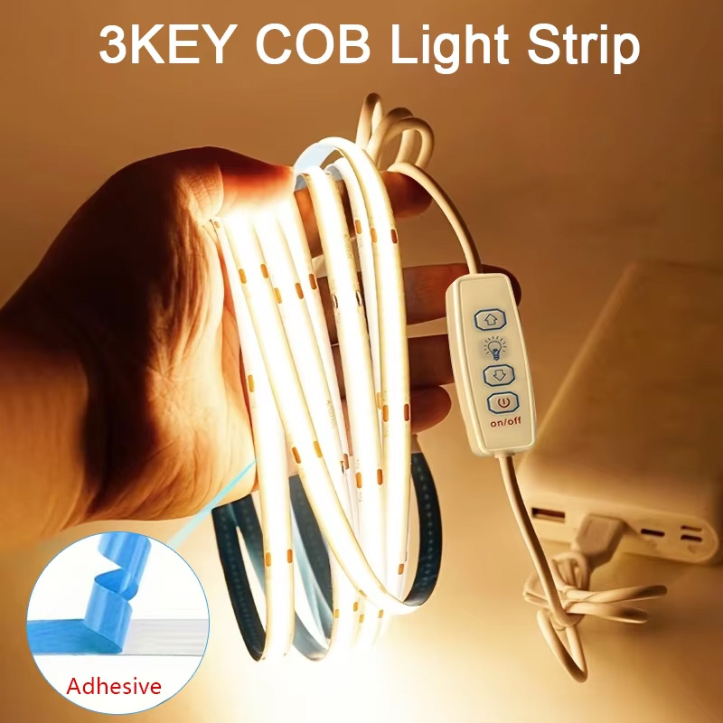 USB 5V COB Led Strip Dimmable  - огляд і ціна Kitchen Baking Cabinet