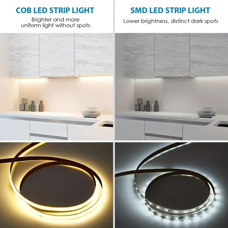USB 5V COB Led Strip Dimmable  - огляд і ціна Kitchen Baking Cabinet