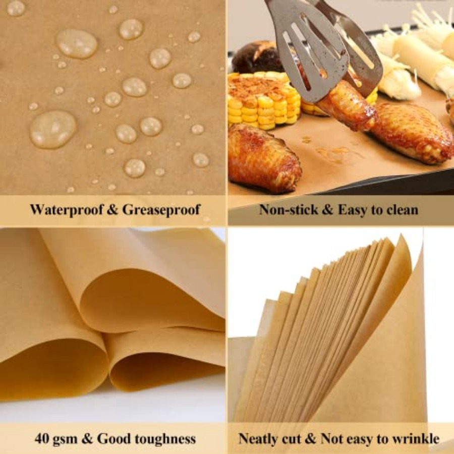 100PCS Unbleached Parchment Pa - огляд і ціна Kitchen Baking Gadgets