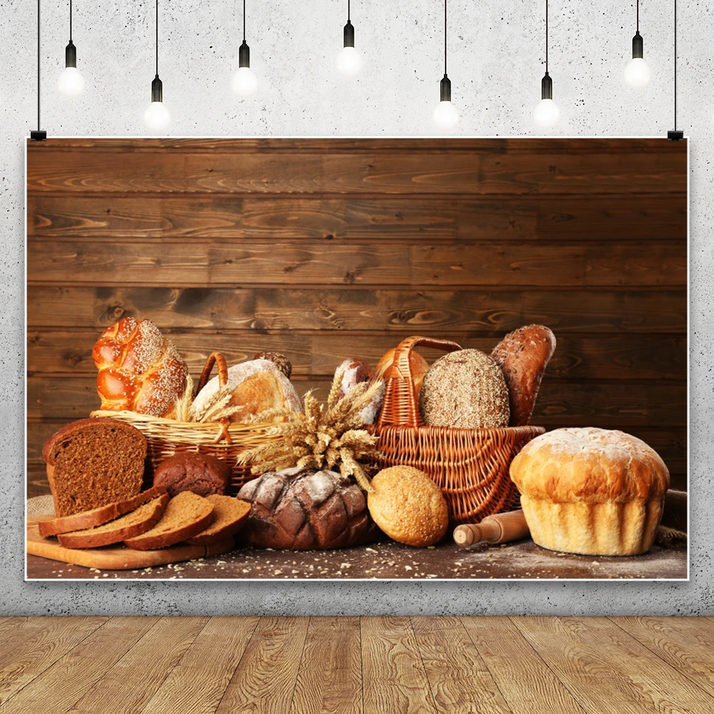 Wooden Planks Backdrop Baking  - огляд і ціна Kitchen Baking Background