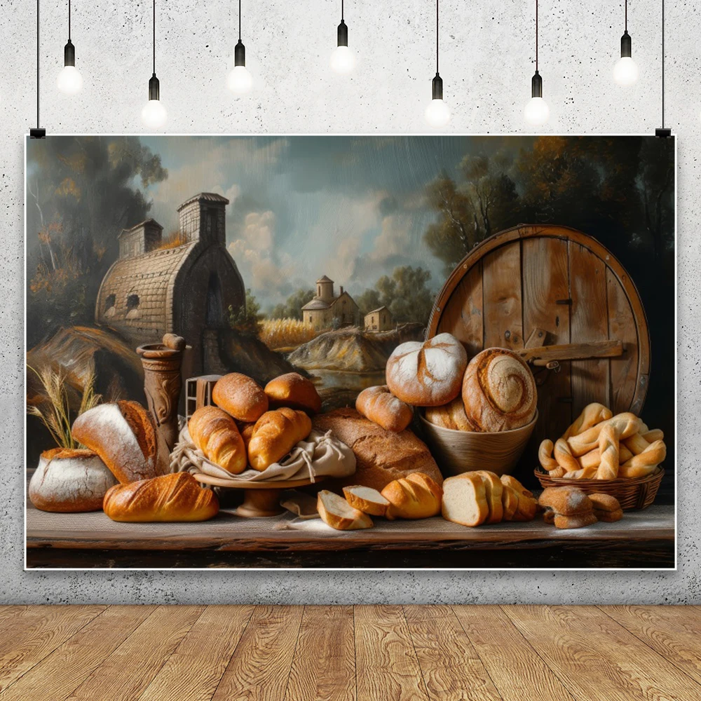 Wooden Planks Backdrop Baking  - огляд і ціна Kitchen Baking Background
