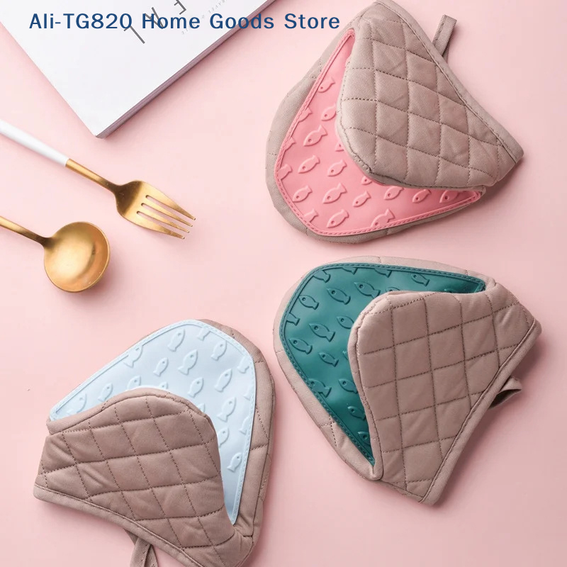 Silicone Anti-scalding Oven Gl - огляд і ціна Kitchen Baking Gloves