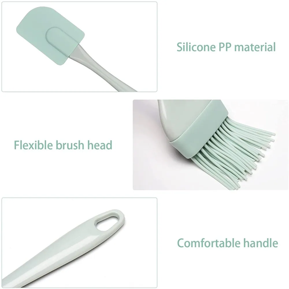 3Pcs Cream Scraper DIY Bread C - огляд і ціна Kitchen Baking Brush