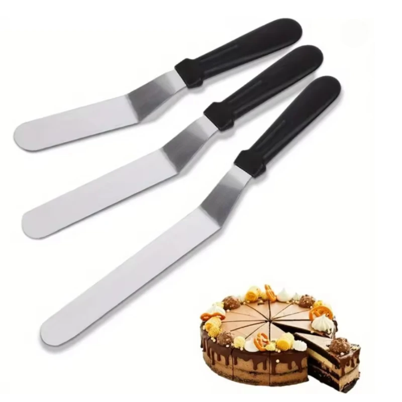 Icing Spatula Angled Stainless - огляд і ціна Offset Spatula Set