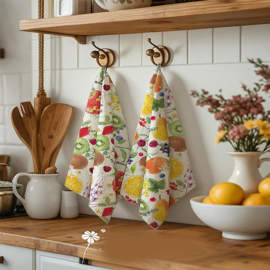 2Pcs, Fruit Party Kitchen Towe - огляд і ціна Kitchen And Baking Life