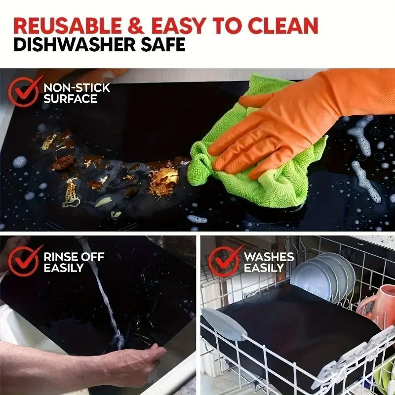33×40/40×50/40×60cm Non-Stick  - огляд і ціна Kitchen Baking Mat