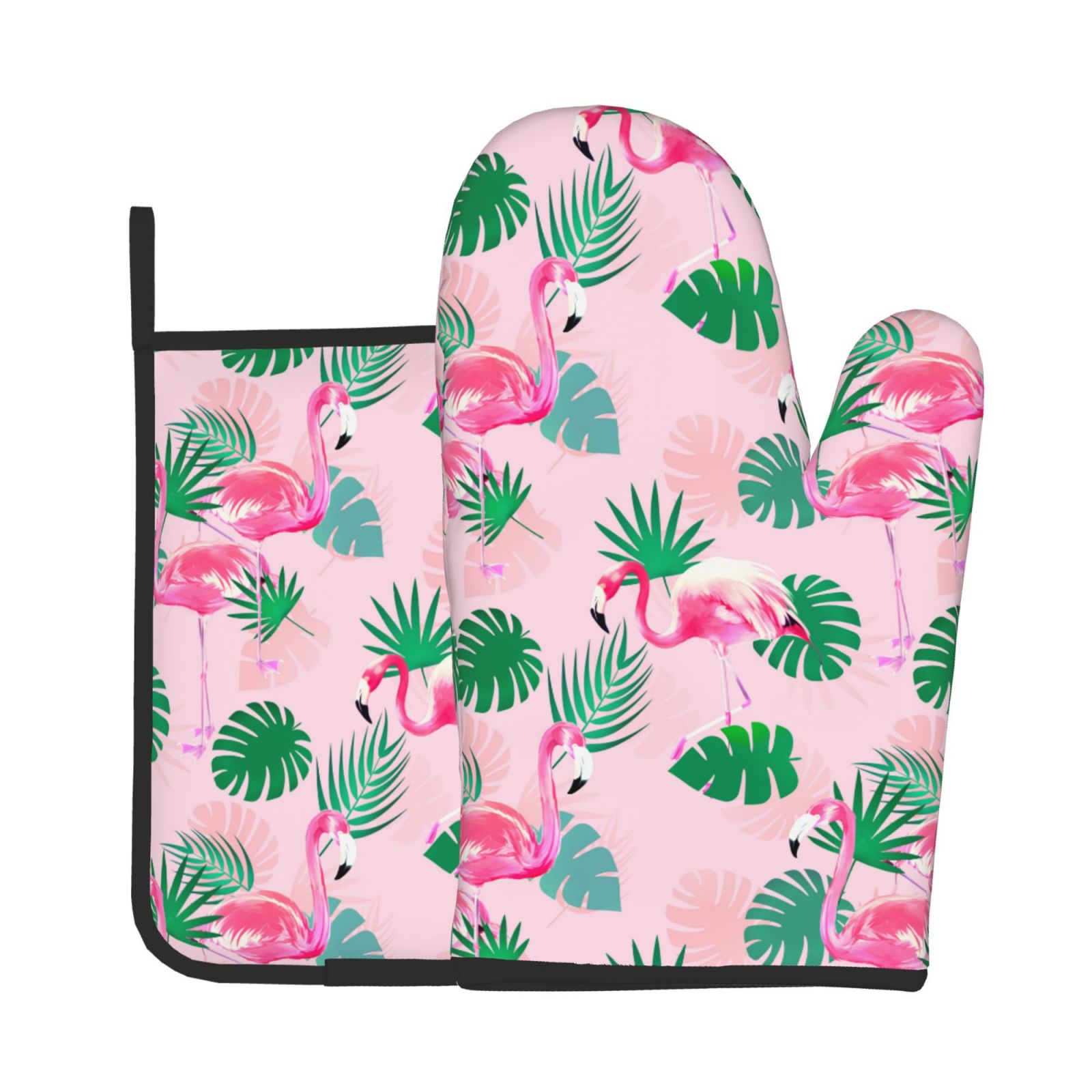 Flamingo Oven Mitts and Pot Ho - огляд і ціна Kitchen Baking Counter