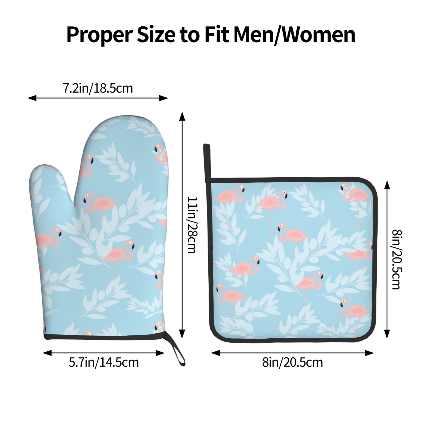 Flamingo Oven Mitts and Pot Ho - огляд і ціна Kitchen Baking Counter