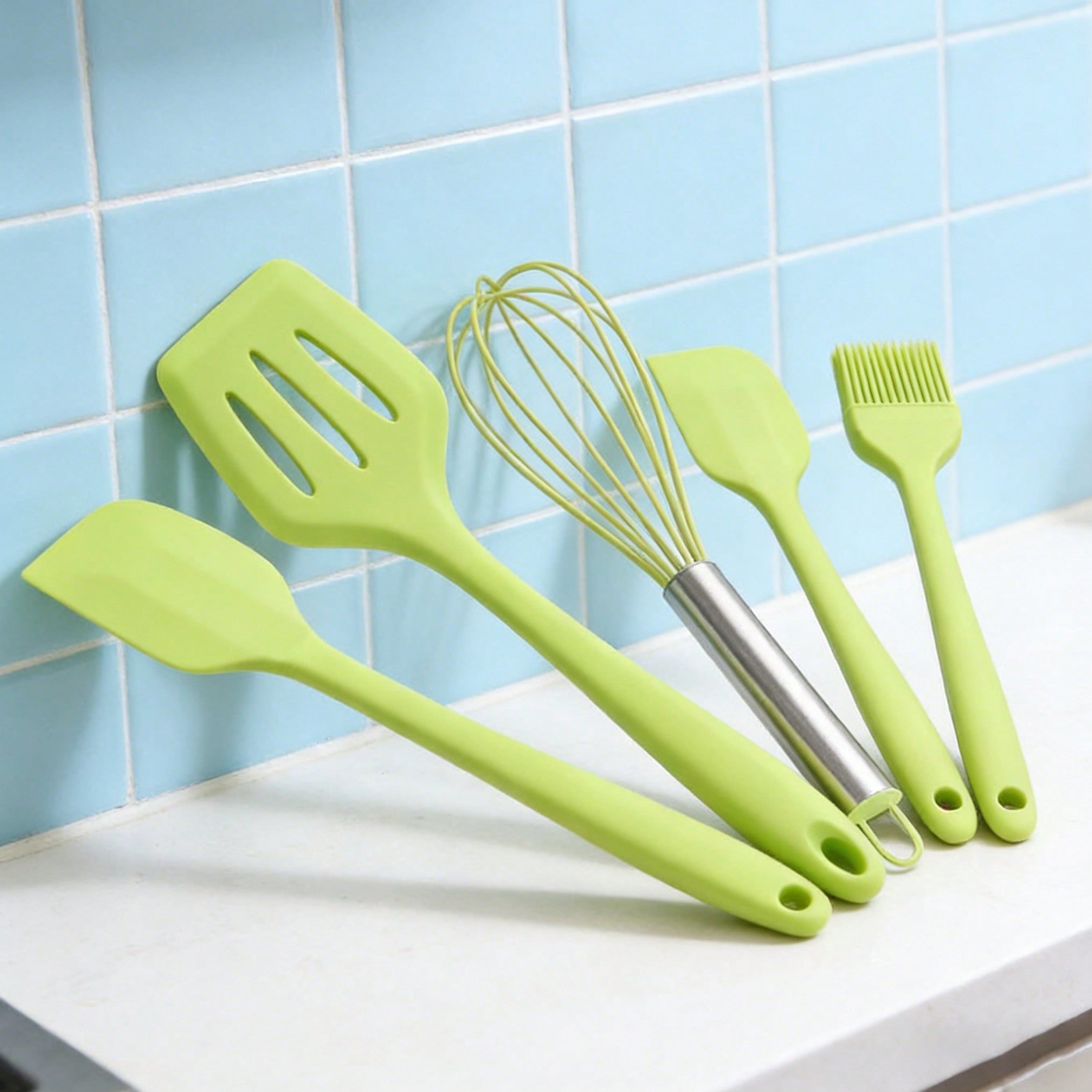 Silicone Cooking Utensils Set, - огляд і ціна Kitchen Baking Brush