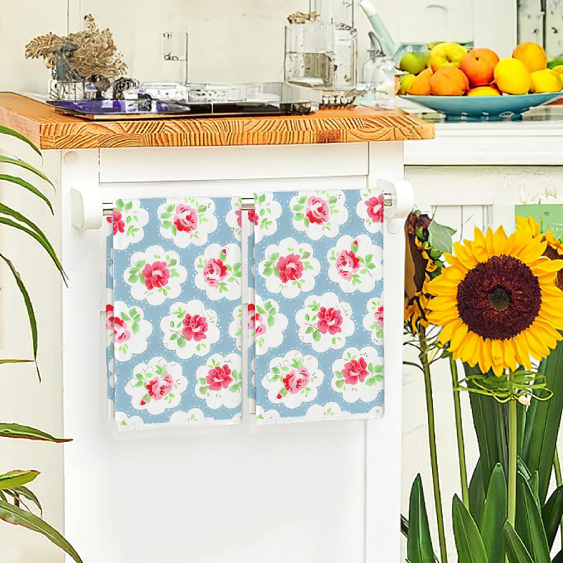 2Pcs, Blue Background with Pin - огляд і ціна Kitchen And Baking Life