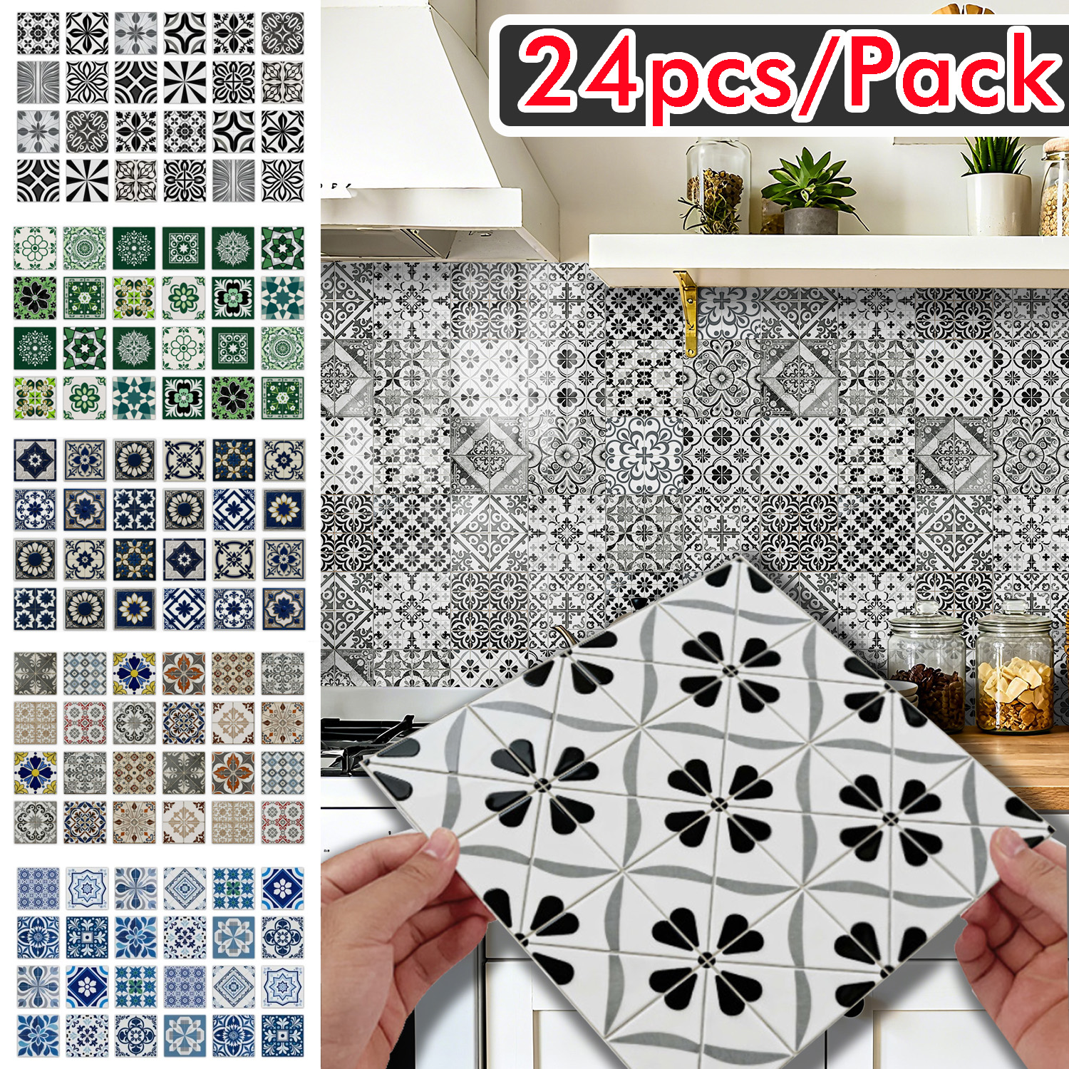 Tile 3D Waterproof Cabinet Wal - огляд і ціна Kitchen Baking Cabinet