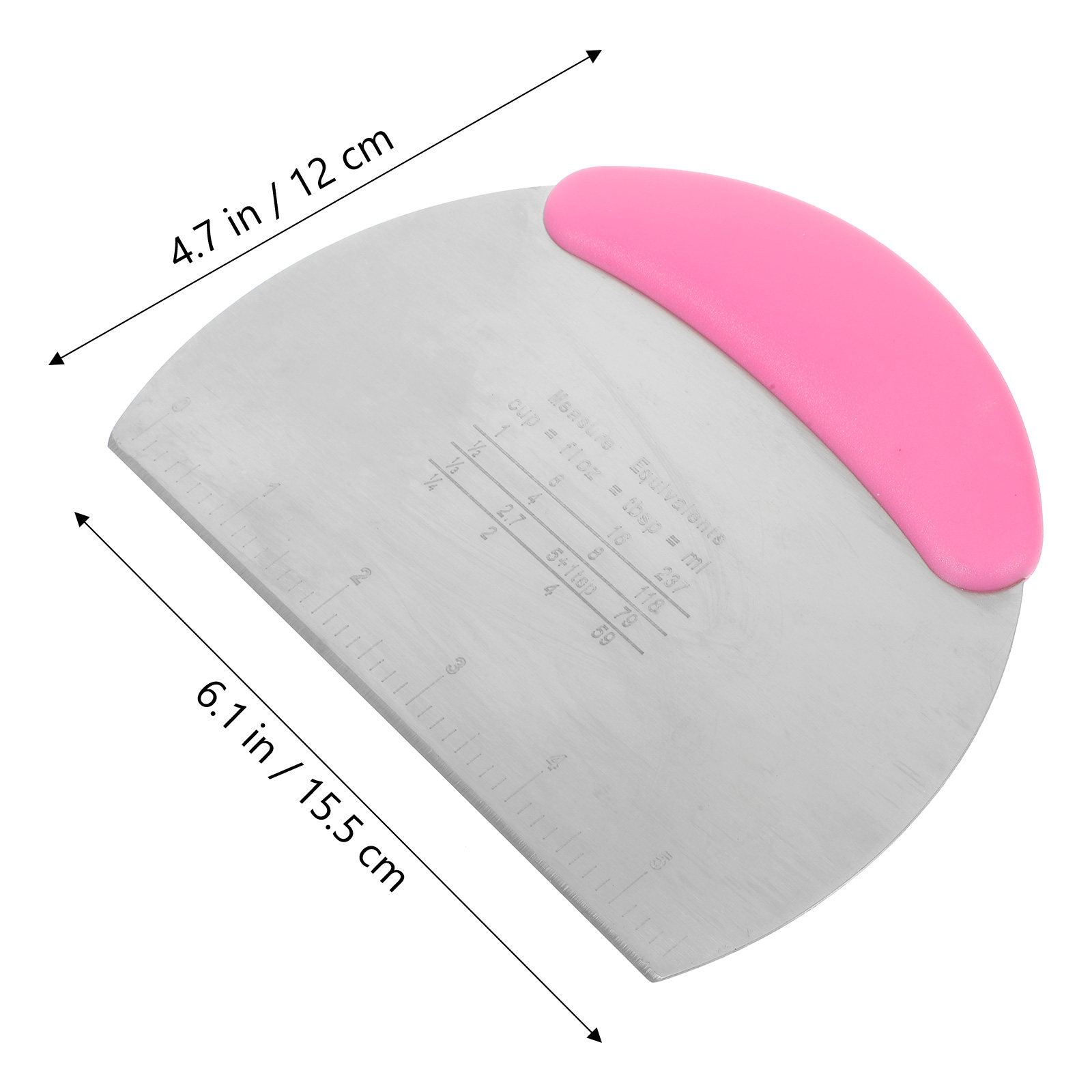 2Pcs Silicone Dough Scraper Se - огляд і ціна Kitchen Baking Set