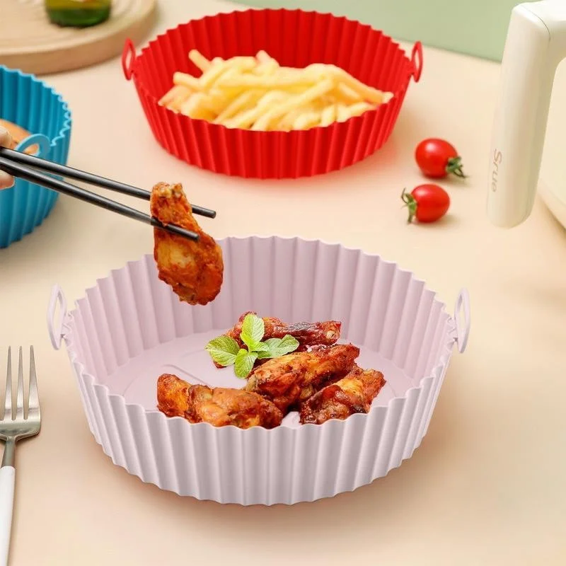 Silicone Basket Pot Tray Airfr - огляд і ціна Kitchen Baking Gadgets