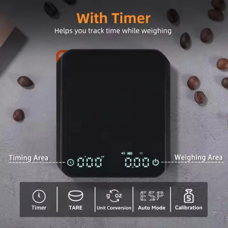 KitchenMini Coffee Scale with  - огляд і ціна Kitchen Scale Precise