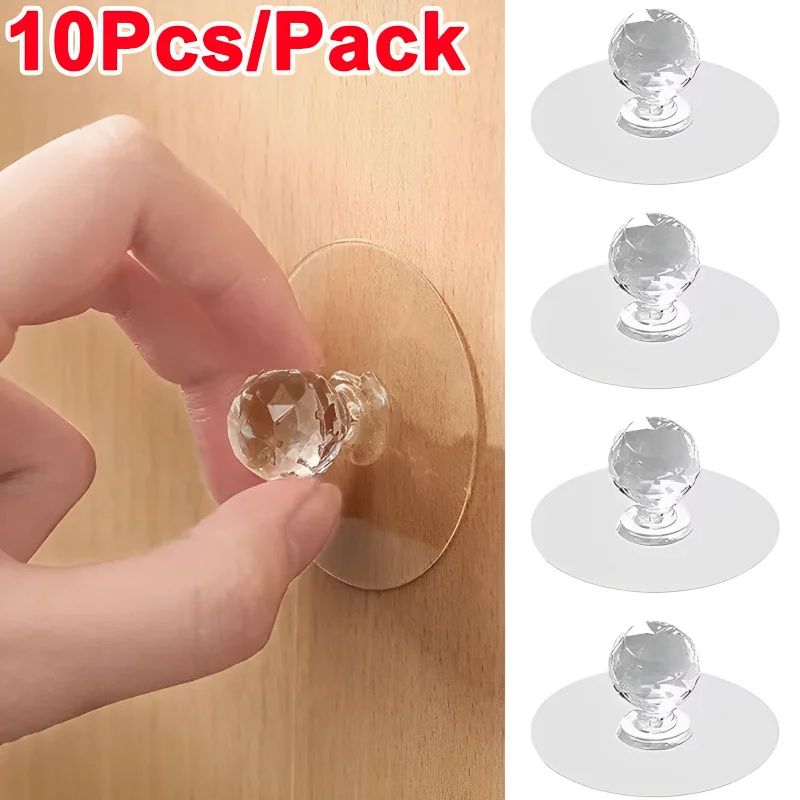 2/10Pcs Punch-free Drawer Knob - огляд і ціна Kitchen Baking Cabinet