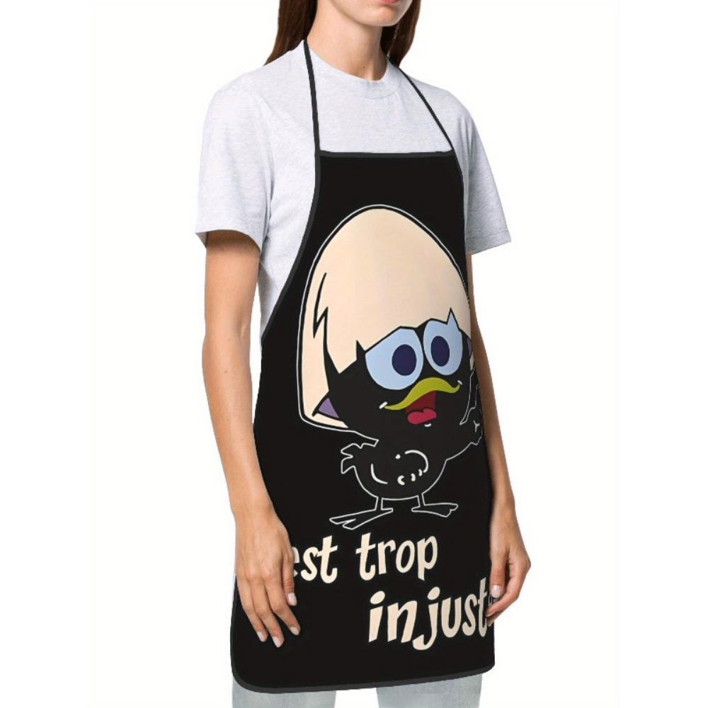 Cartoon Chicken Print Apron Bl - огляд і ціна Kitchen Baking Background