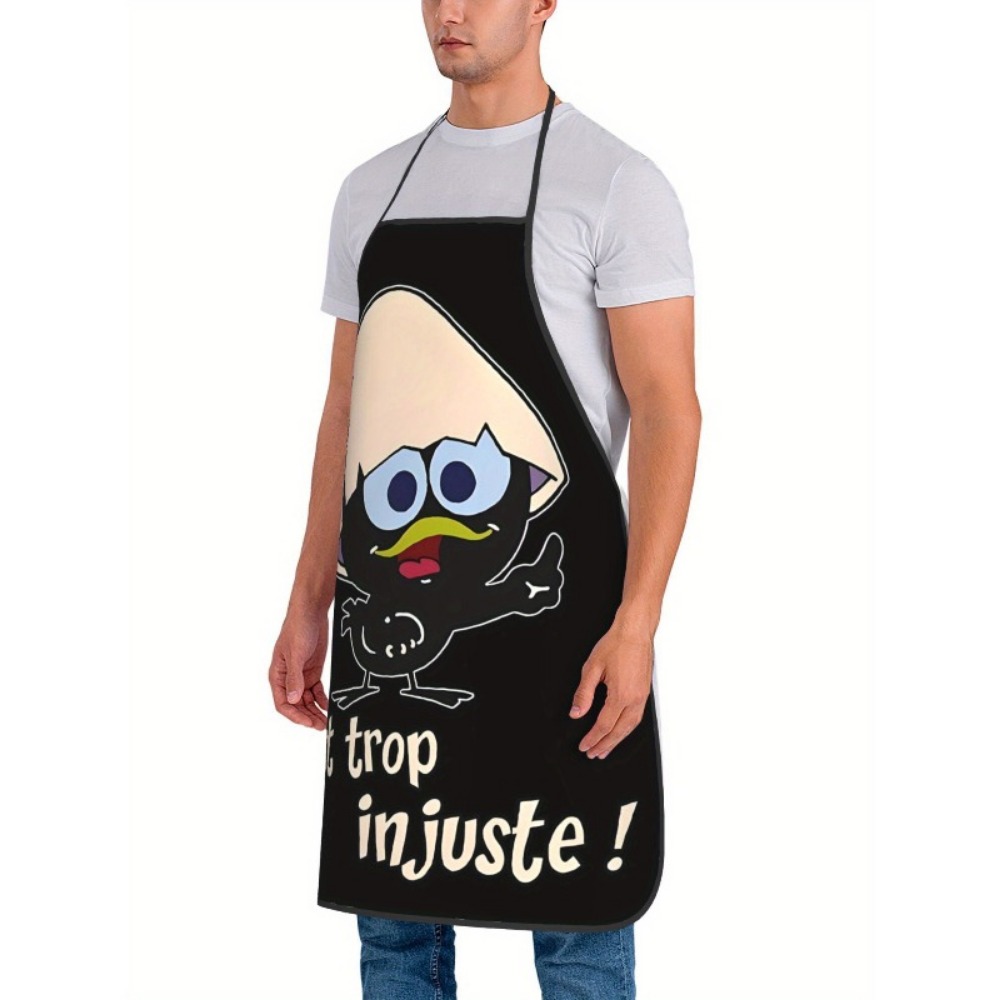 Cartoon Chicken Print Apron Bl - огляд і ціна Kitchen Baking Background
