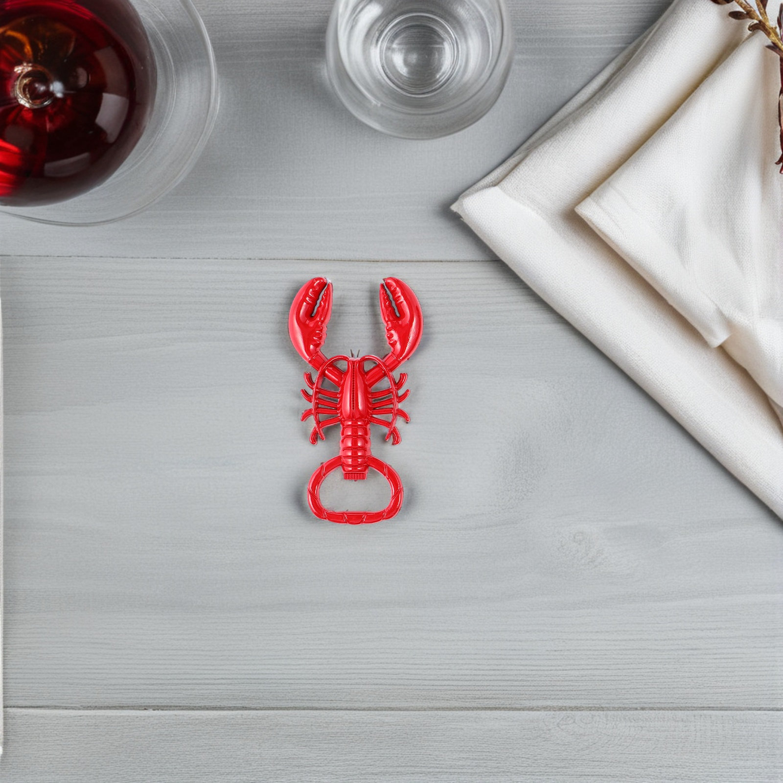 Red Baked Enamel Lobster Bottl - огляд і ціна Kitchen Baking Soda