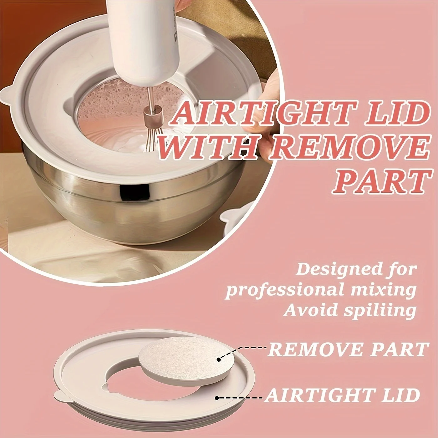 Set of Mixing Bowls Made of St - огляд і ціна Kitchen Baking Set