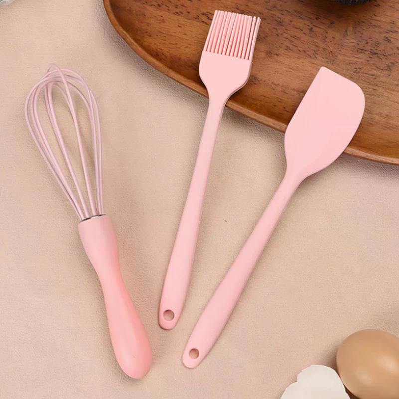 3PCS Silicone Baking Set Cake  - огляд і ціна Kitchen Baking Brush