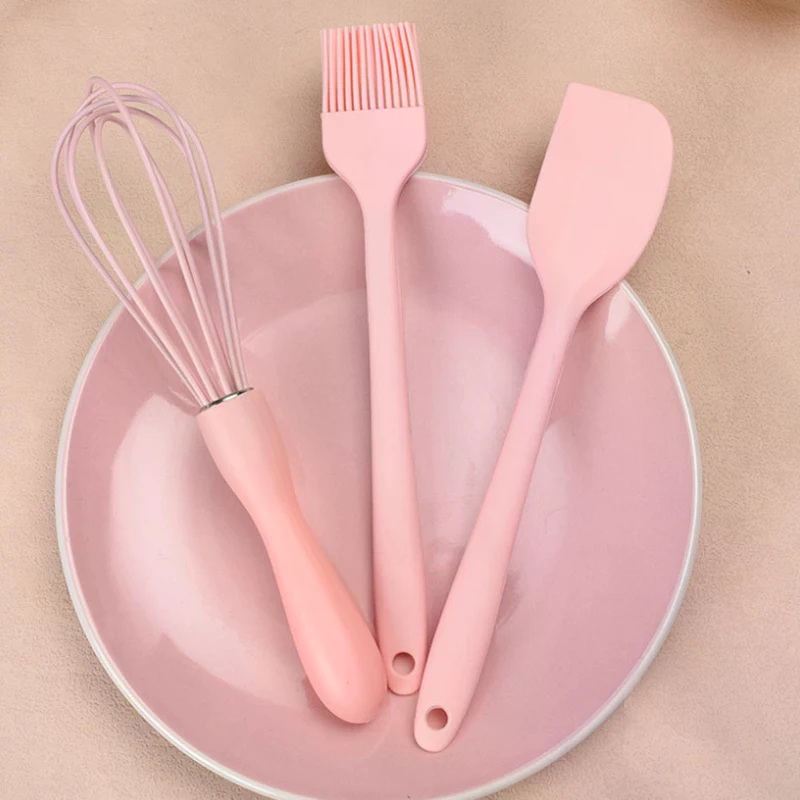 3PCS Silicone Baking Set Cake  - огляд і ціна Kitchen Baking Brush