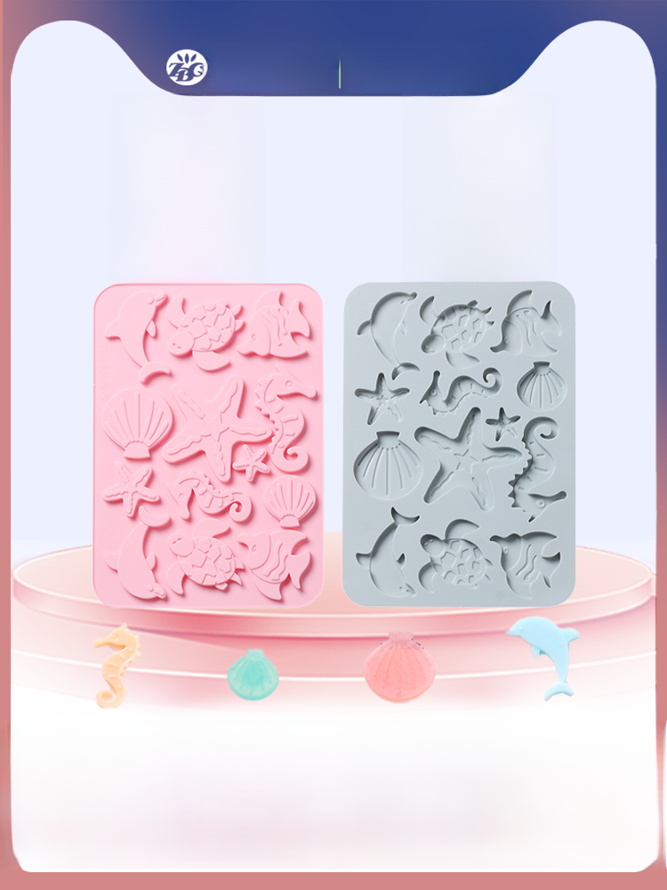New Ocean Life 3D Silicone Bak - огляд і ціна Kitchen And Baking Life