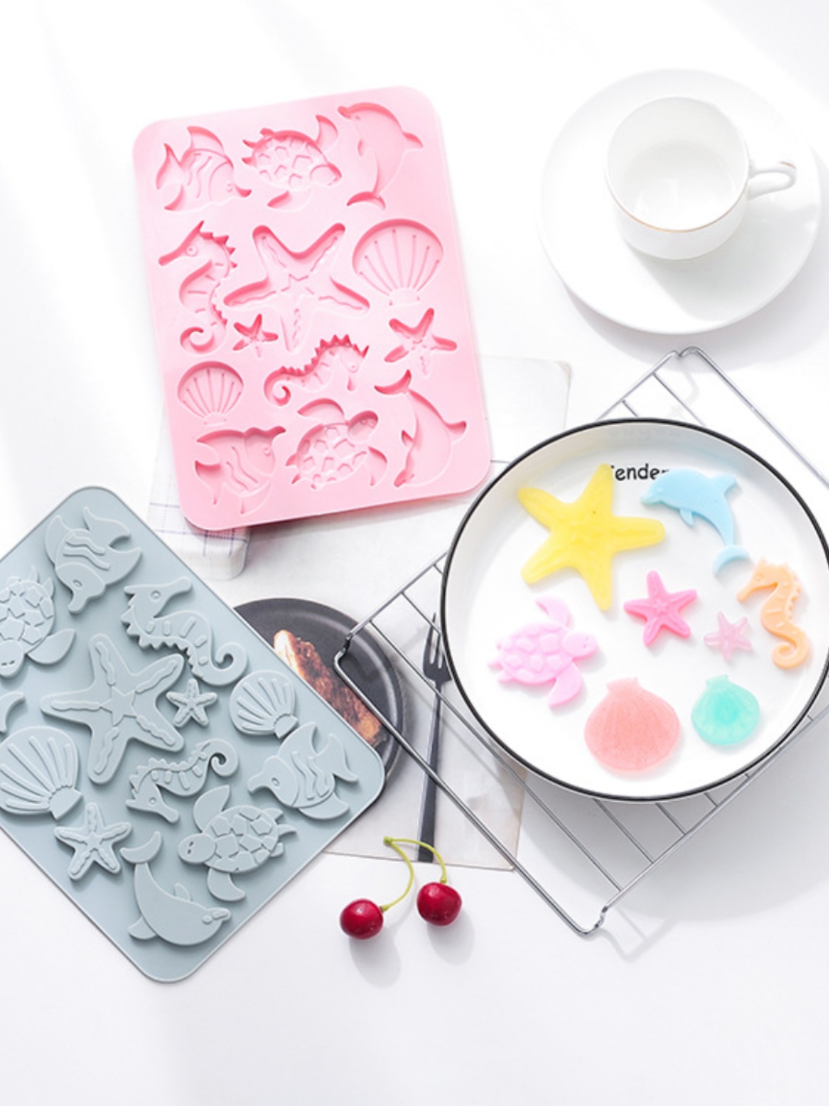New Ocean Life 3D Silicone Bak - огляд і ціна Kitchen And Baking Life