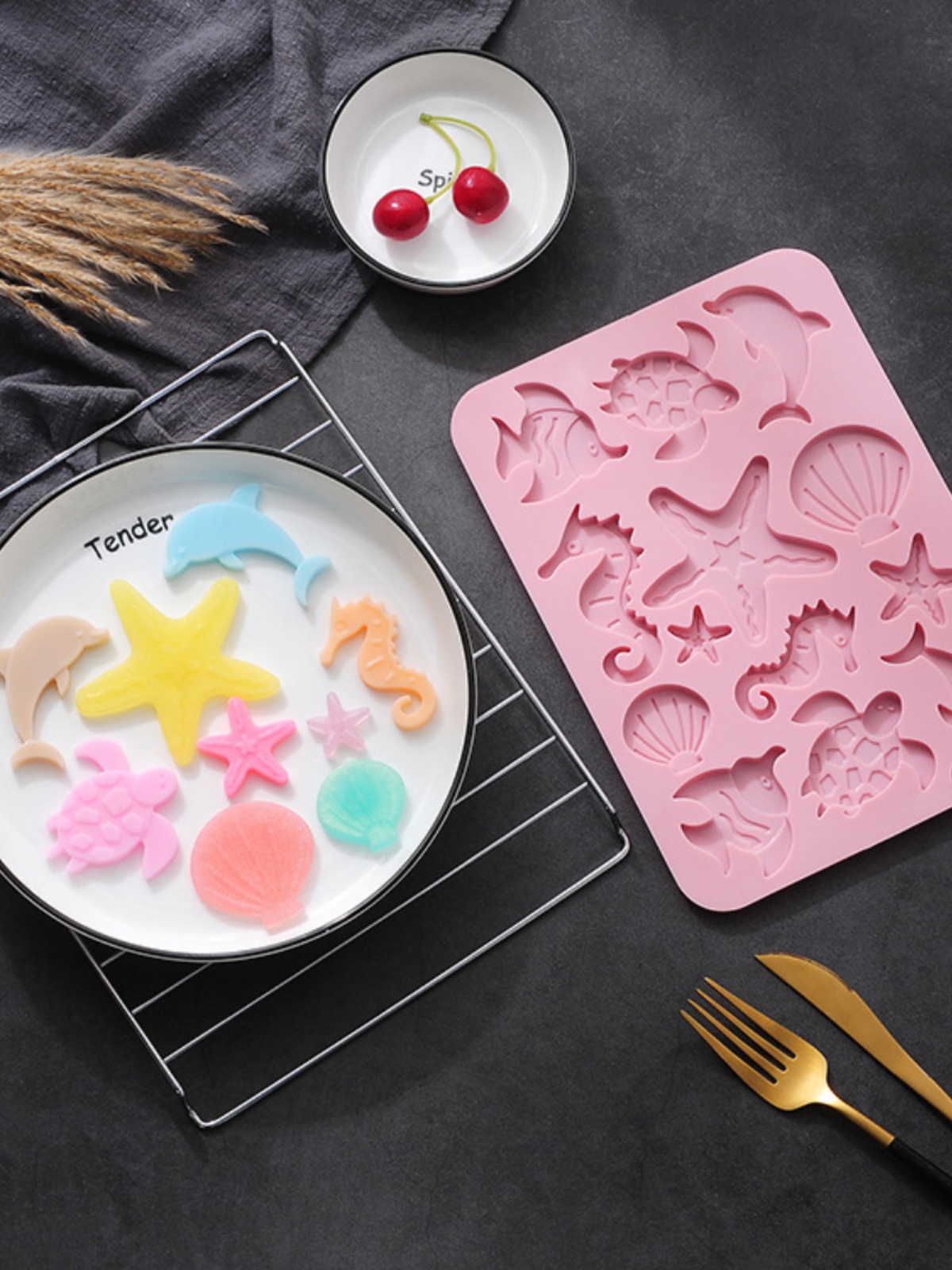 New Ocean Life 3D Silicone Bak - огляд і ціна Kitchen And Baking Life