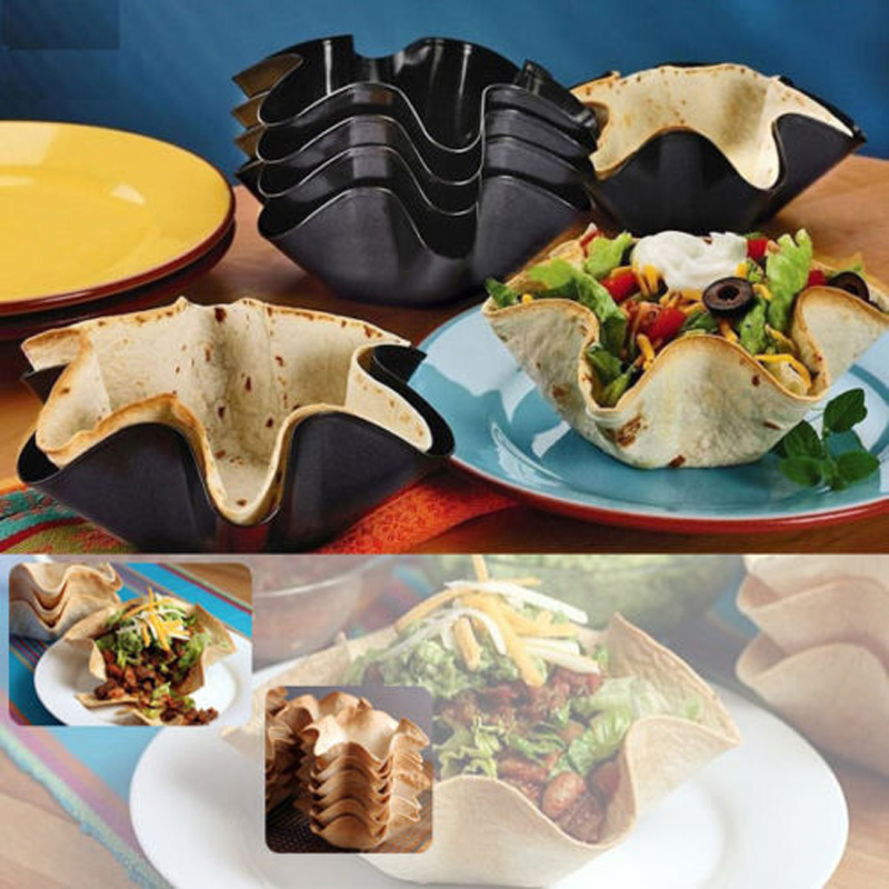 JX-LCLYL 1pc 6 Tortilla Pan Se - огляд і ціна Kitchen Baking Pan Set