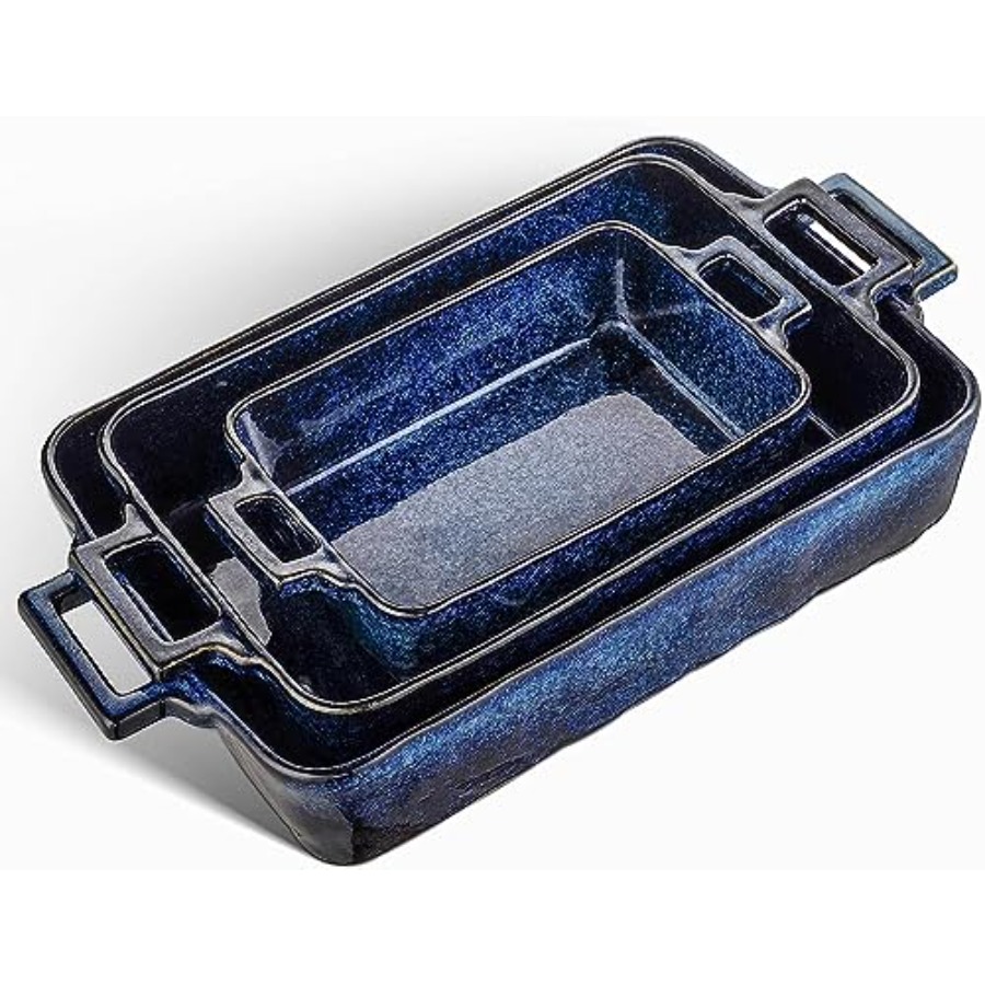 Ceramic Bakeware Set Porcelain - огляд і ціна Kitchen Baking Pan Set