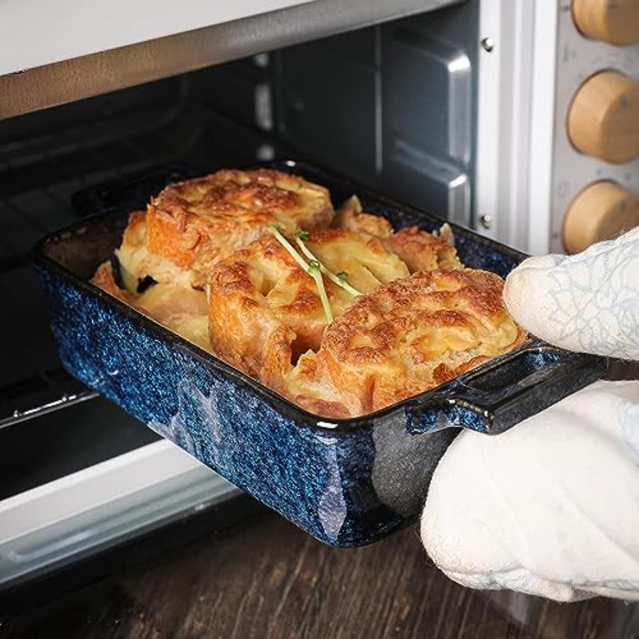 Ceramic Bakeware Set Porcelain - огляд і ціна Kitchen Baking Pan Set