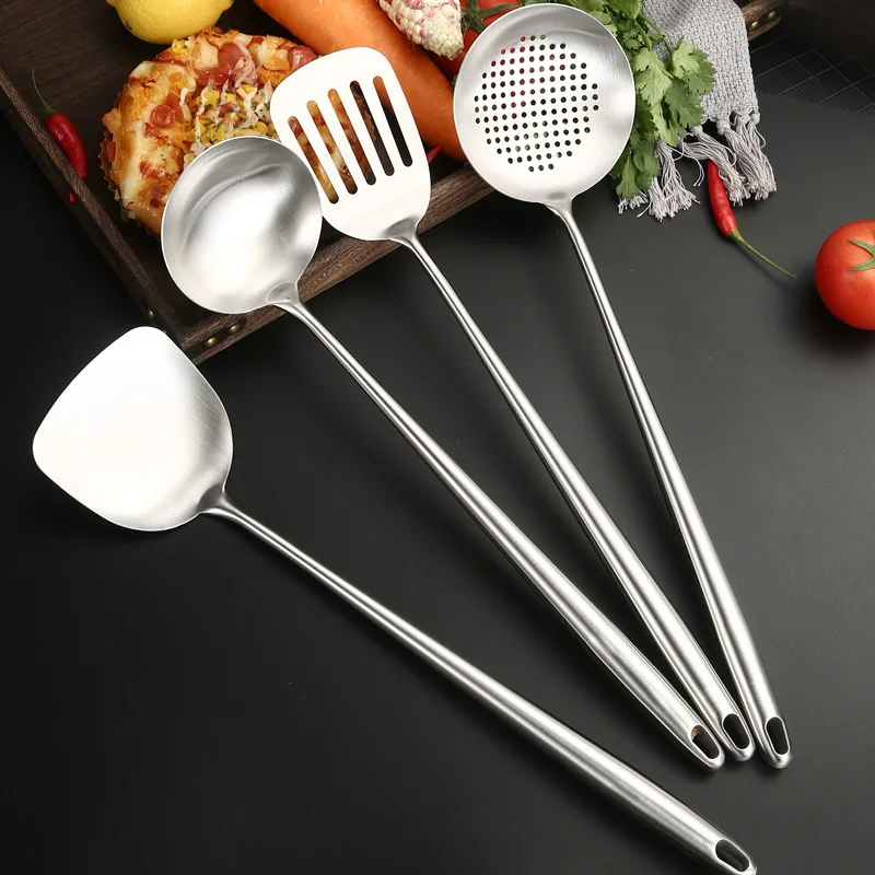 316 Stainless Steel Wok Spatul - огляд і ціна Offset Spatula Set