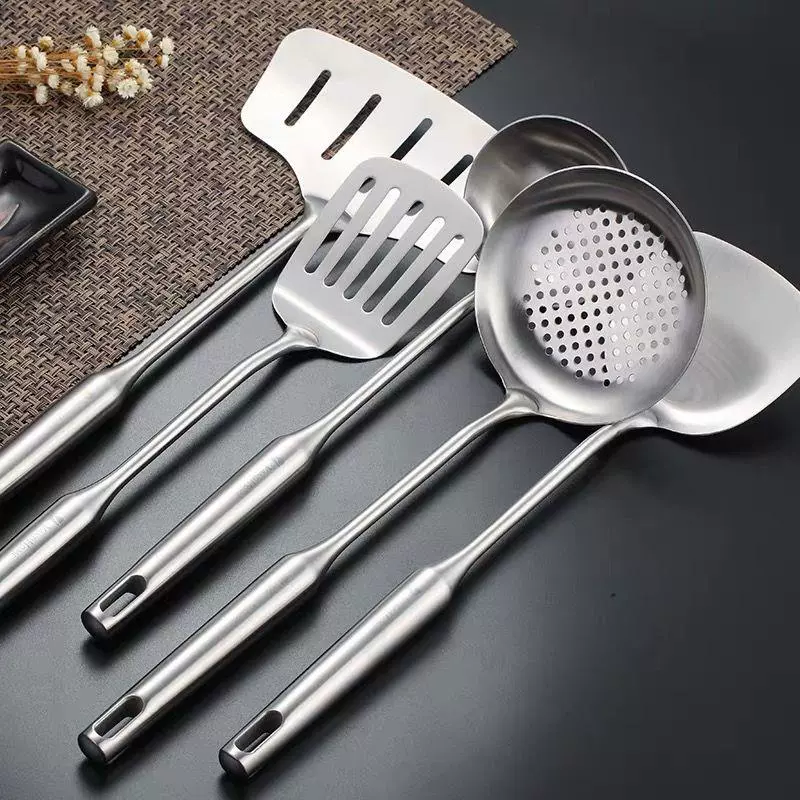 304 Stainless Steel Wok Spatul - огляд і ціна Offset Spatula Set