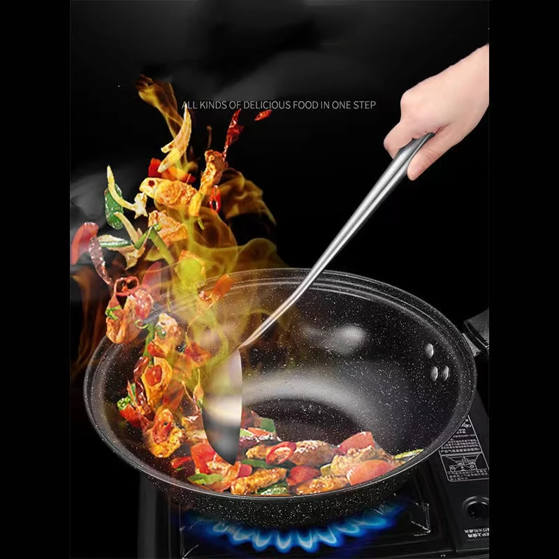 304 Stainless Steel Wok Spatul - огляд і ціна Offset Spatula Set