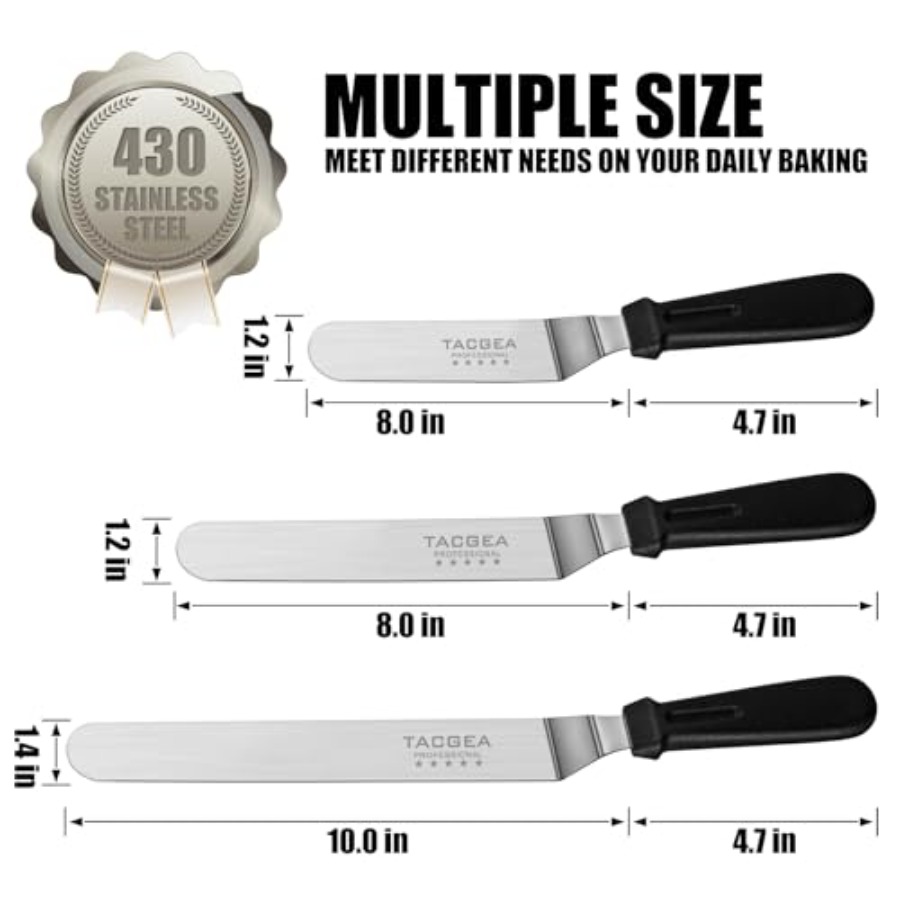 Icing Spatula, Angled Offset C - огляд і ціна Offset Spatula Set
