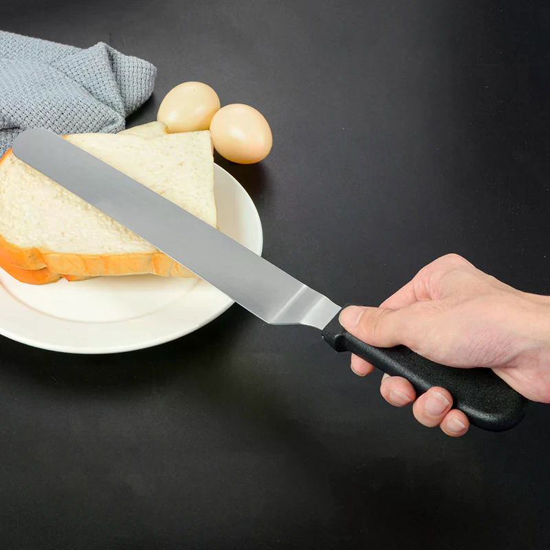Stainless Steel Cream Spatula  - огляд і ціна Offset Spatula Set