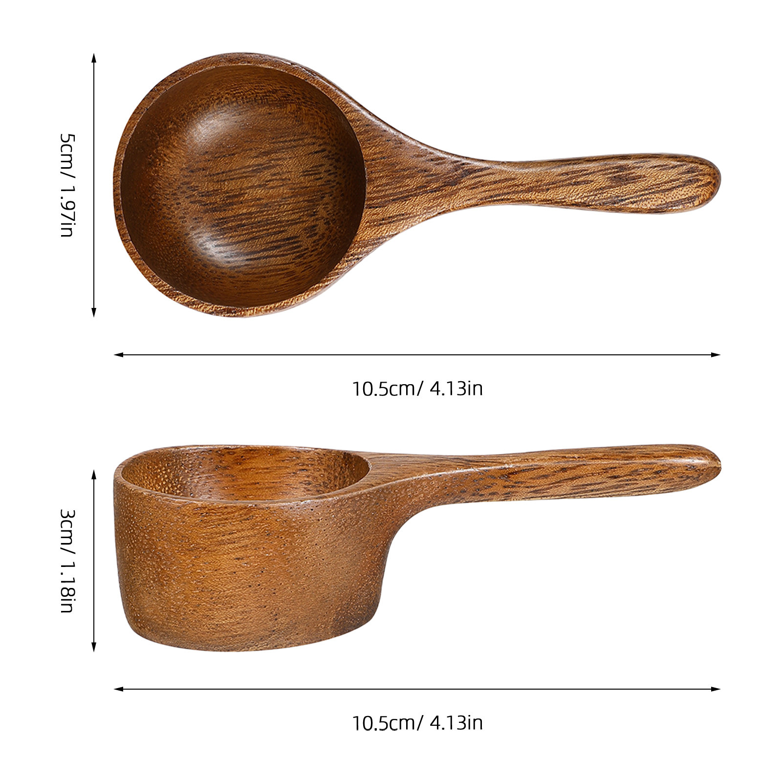 Wooden Coffee Scoop Measuring  - огляд і ціна Kitchen Baking Soda