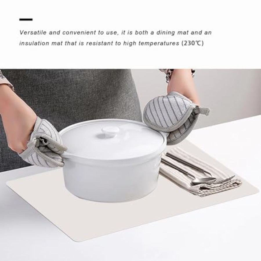 Silicone Placemats, Food-Grade - огляд і ціна Kitchen Baking Mat