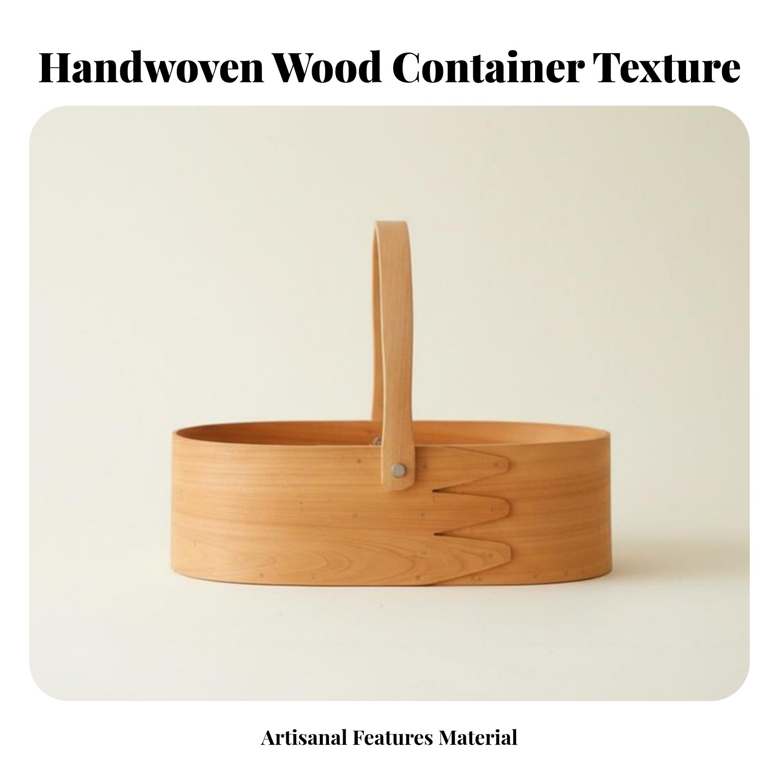 Handled Wood Chip Container Ja - огляд і ціна Kitchen Baking Set
